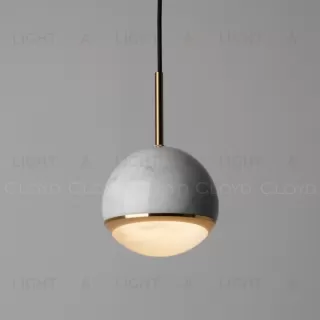  Подвесной светильник Cloyd LUNAR P1 / латунь - бел.мрамор (арт.11058)  11058