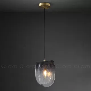  Подвесной светильник Cloyd SPANIEL P1 / выс. 21 см - латунь (арт.11115)  11115