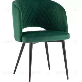 Стул-кресло Дарелл велюр зелёный УТ000035302