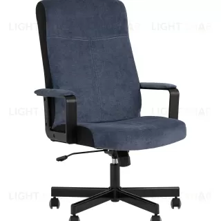 Кресло руководителя TopChairs ST-DOMINGO темно-синий УТ000036499