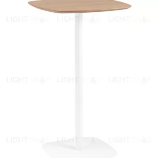Стол барный Form 60*60 светлое дерево/белый УТ000036019