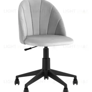 Кресло компьютерное Логан велюр светло-серый УТ000035460