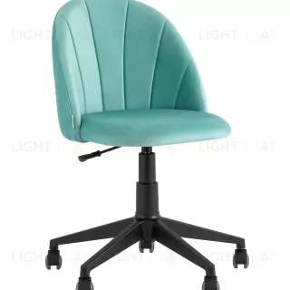 Кресло компьютерное Логан велюр пыльно-голубой УТ000035458