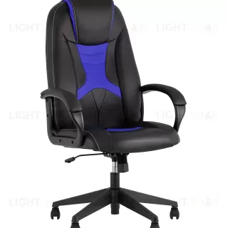 Кресло игровое TopChairs ST-CYBER 8 черный/синий УТ000035042