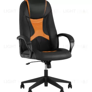 Кресло игровое TopChairs ST-CYBER 8 черный/оранжевый УТ000035041