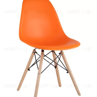 Стул Eames DSW оранжевый x4 УТ000005349