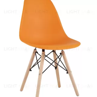 Стул Eames Style DSW оранжевый x4 УТ000003482