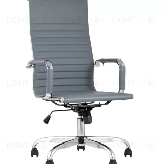 Кресло руководителя TopChairs City серый УТ000001512
