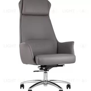 Кресло руководителя TopChairs Viking серое УТ000002059