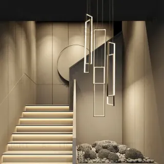 Люстра STAIR LAMPS 