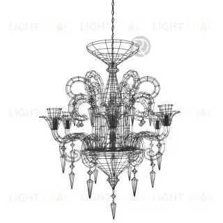 Люстра ANGELUS L CHANDELIER by Forestier 