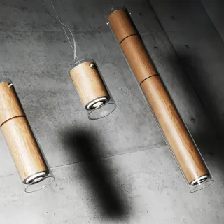 Подвесной светильник Faro Etna wood DV00035 