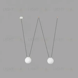 Подвесной светильник Faro Mine white 28375-2L 