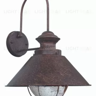 Уличный настенный светильник Nautica rust brown 71128 