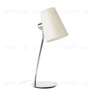 Лампа настольная Lupe chrome+beige 29997 