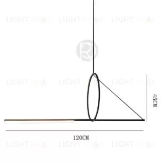 Дизайнерский подвесной светильник CERCLE ET TRAIT 