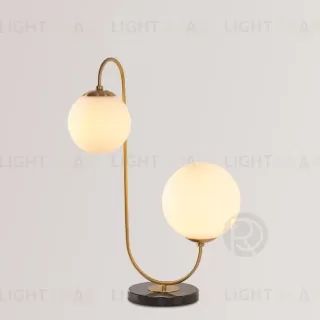 Дизайнерская настольная лампа PELLE 