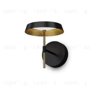 Настенный светильник MB18001061-1A  black/gold MB18001061-1A  black/gold