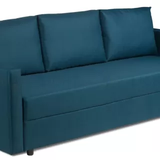 Диван-кровать Вало сине-зелёный, ткань рогожка VALSB3 MA81