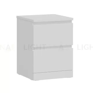 Комод Варма 2 с двумя выдвижными ящиками, цвет белый S00173