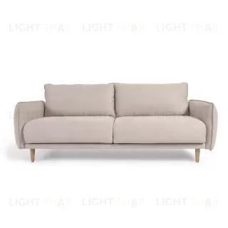 3-местный диван Carlota белый 210 см 114545