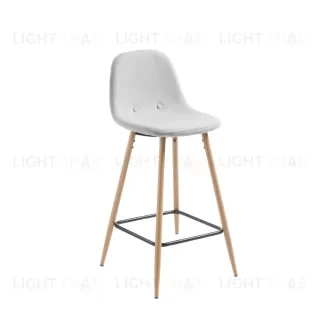 Полубарный стул Nilson светло-серый 078052