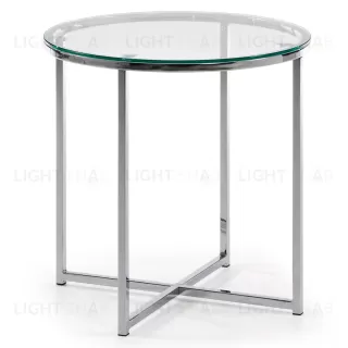 Стеклянный столик Vivid Ø 50 см 035952