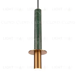  Подвесной светильник Cloyd CLARNET P1 / выс. 36 см - зелен.мрамор (арт.10932)  10932