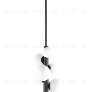 Чёрный подвесной светильник “Квинт” LHLPN231023PQS
