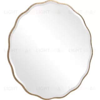 Золотое настенное зеркало “Бонни” LHDWM311223RJ
