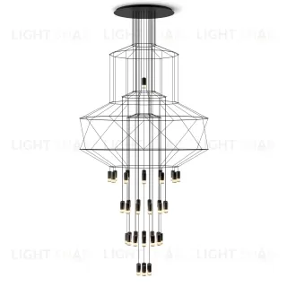 Люстра  Wireflow 0374 by Vibia LSR3618V1