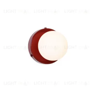 Настенный светильник H1817 Orb Surface Mount (красный) LSR4052V1