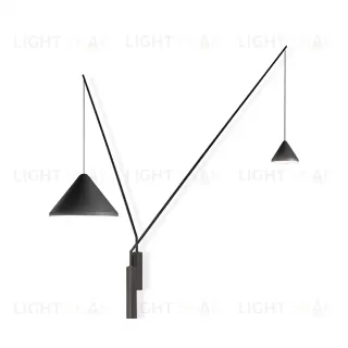 Настенный дизайнерский светильник  North 5635 11 /15 by Vibia (2 плафона) LSR4327V1