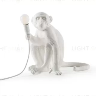 Настольный дизайнерский светильник  MONKEY by Seletti (белый) LSR5076V1