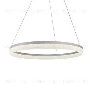 Подвесной Led дизайнерский светильник  Corona by SONNEMAN D80 (серый) LSR5324V1