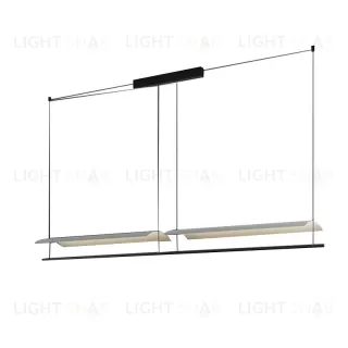 Подвесной дизайнерский светильник Kontur 6438/6436 by Vibia (2 секции) LSR5391V1