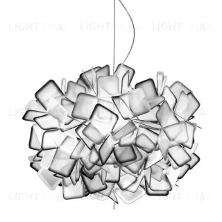 Подвесной дизайнерский светильник Clizia by Slamp D53 (черный) LSR5543V1