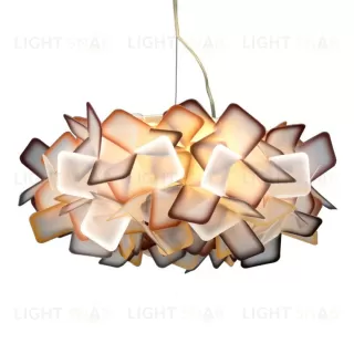 Подвесной дизайнерский светильник Clizia by Slamp D70 (оранжевый) LSR5550V1