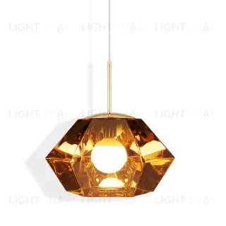 Подвесной дизайнерский светильник  Cut Short by Tom Dixon (золотой) LSR5598V1