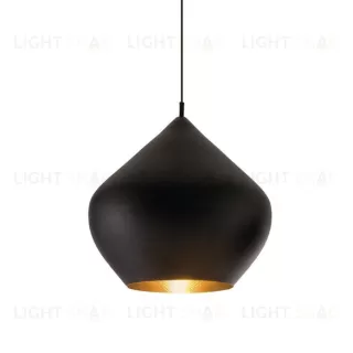 Подвесной дизайнерский светильник  Beat Light Stout by Tom Dixon D35 (черный) LSR5972V1