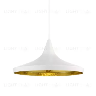 Подвесной дизайнерский светильник  Beat Light Wide by Tom Dixon (белый) LSR5979V1