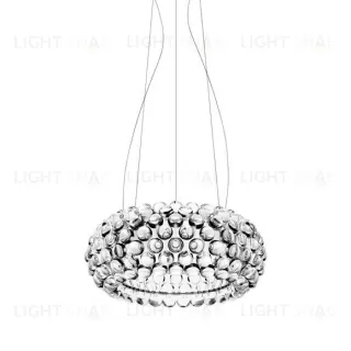 Подвесной дизайнерский светильник  CABOCHE media by Foscarini (прозрачный) LSR6062V1