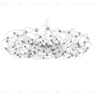 Подвесной дизайнерский светильник  Curled by Quasar LSR6184V1