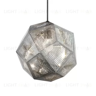 Подвесной дизайнерский светильник  Etch by Tom Dixon (серебряный) LSR6237V1