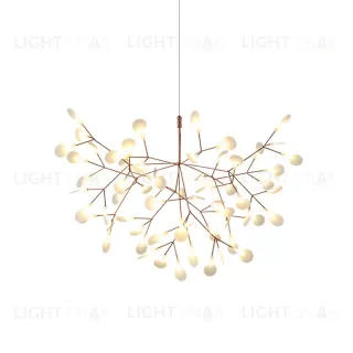 Подвесной дизайнерский светильник  Heracleum II by Moooi (медный, D72cm) LSR6415V1