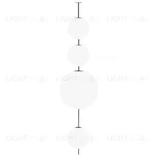 Подвесной дизайнерский светильник  лампа  Elementi 3C by DePadova LSR6492V1