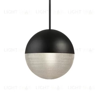 Подвесной дизайнерский светильник  LENS FLAIR by Lee Broom (черный) LSR6513V1