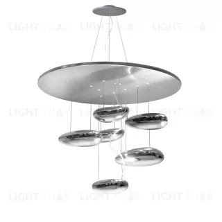 Подвесной дизайнерский светильник  Mercury by Artemide (6 плафонов) LSR6618V1