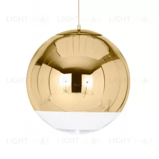 Подвесной дизайнерский светильник  Mirror Ball by Tom Dixon (золотой) LSR6648V1