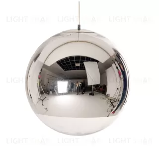 Подвесной дизайнерский светильник  Mirror Ball by Tom Dixon (серебряный) LSR6647V1